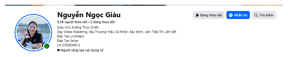 Fanpage Nguyễn Ngọc Giàu